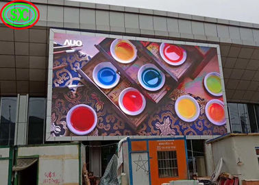 P6 Exhibición LED exterior a todo color Gran pantalla de publicidad 1920Hz pantalla LED interior a todo color