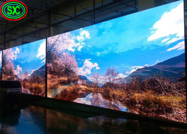 Tabla de visualización LED a todo color Video Wall HD P2.5 160.000 puntos Densidad física