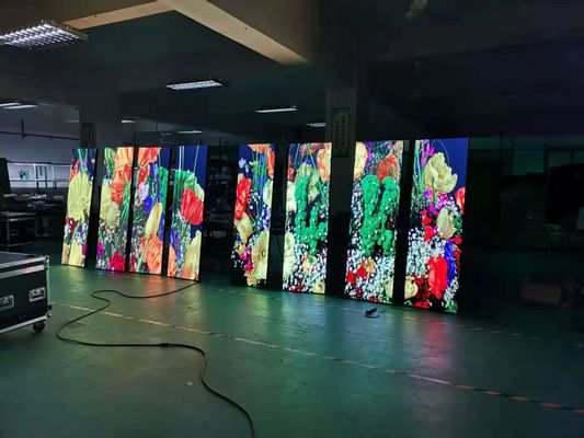 Buen precio Exhibición cuadrada P3 RGB 3 del cartel del centro comercial LED en 1 tamaño del módulo 192*192 en línea