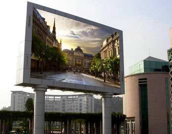 China Estadio exterior de color completo pantalla LED P10 IP65 960x960mm gabinete