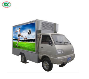 Exhibición exterior de LED impermeable para camiones de publicidad P6 Chip Epistar de alto brillo