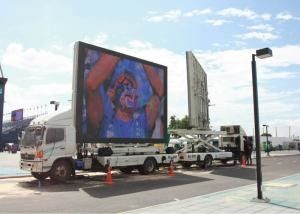 Exhibición exterior de LED impermeable para camiones de publicidad P6 Chip Epistar de alto brillo