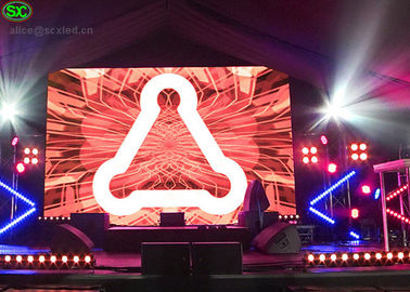 P2 pantalla LED de alquiler interior inconsútil 64*64 Dots Module Resolution For Events
