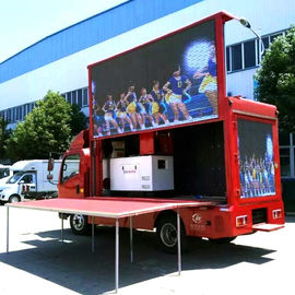 Exhibición exterior de LED impermeable para camiones de publicidad P6 Chip Epistar de alto brillo