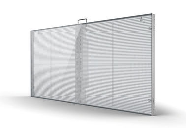 1R1G1B Comercial Pantalla de televisión LED transparente 1000mmx1000mm Tamaño de la caja