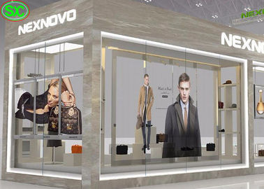 1R1G1B Comercial Pantalla de televisión LED transparente 1000mmx1000mm Tamaño de la caja