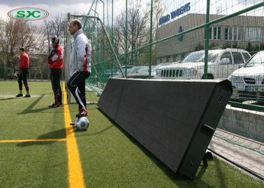 Display LED de estadio de acero laminado en frío P 10 SMD paquete de píxeles SMD3535 para lugares grandes