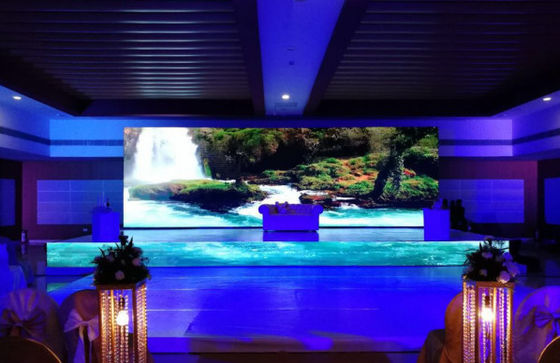 Buen precio IP65 alquiler exterior de LED a todo color alquiler de pantalla 1024mm * 1024mm tamaño del módulo en línea