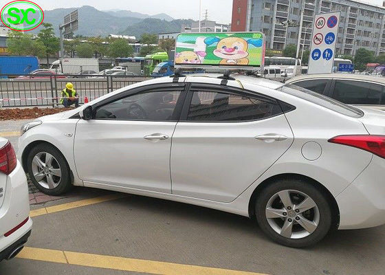 Buen precio Super Clear a todo color Vision del control de la exhibición de mensaje del coche LED de P5 RGB 3G en línea