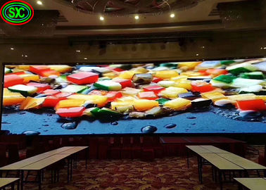 256*128mm Indoor Full Color LED Display Screen Estructura de rendimiento de seguridad