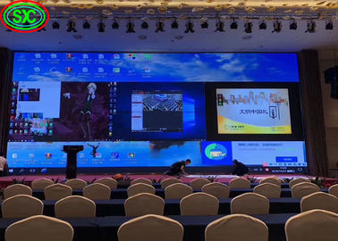 Display LED de alta definición en interiores a todo color de tono pequeño P2.5 P3 LED Audiovisual