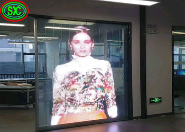 P3.9 Pantalla de vídeo LED ultrafina y transparente con alta frecuencia de actualización superior a 3840 Hz