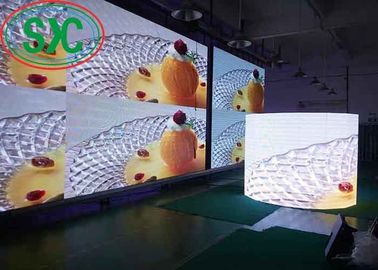 IP65 pantalla LED de alquiler exterior a todo color, pantalla de vídeo transparente de 6 mm de paso de píxeles