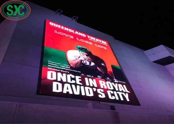 P4.81 Alquiler de pantallas LED al aire libre, pared de vídeo LED al aire libre en la estación de tren