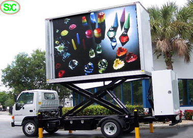 P5 pantalla LED de automóvil de alto brillo de color completo con función de visualización de vídeo de chip de tubo