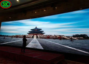 Pantalla LED de escenario ultra delgado P4.81 Display de panel de pared de video de la iglesia