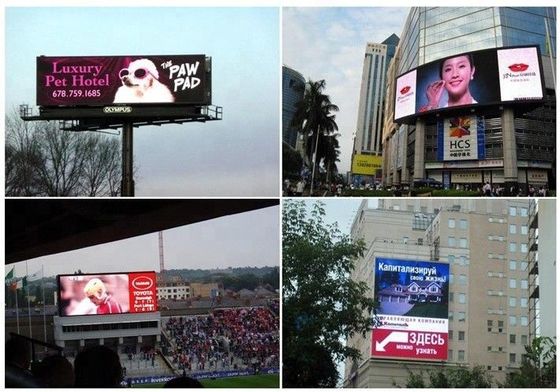 Buen precio Pantalla LED de estadio de SMD P5 RGB a todo color para exteriores fija e instalada en línea