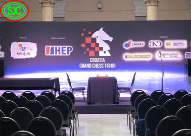 Pantalla LED de escenario ligero P3.91 Indoor HD Full Color Publicidad Pantalla de escenario LED