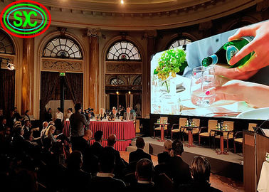 Display LED de publicidad de interior de ahorro de energía P5 SMD2121 controlador de corriente constante pantalla LED a todo color de interior