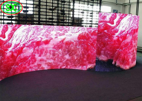 pantallas de la etapa LED del ángulo de visión 140º/140º, tablilla de anuncios llevada interior P3.91/P4.81