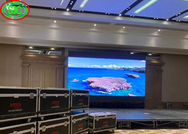 Alta tasa de actualización Escenario de fondo Gran módulo magnético P2 pantalla de LED pared de vídeo