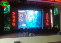 Exhibiciones llevadas segmento video a todo color de alquiler llevadas interiores de la pared 7 de los acontecimientos de la etapa de la pantalla de la lámpara nationsrtar de alta calidad p3.91