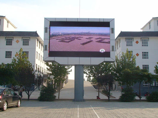 P8 Pantalla de aluminio de fundición a presión LED de color completo de publicidad
