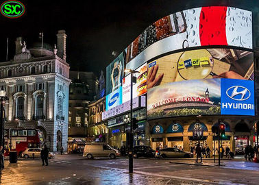 Gran pantalla LED de color exterior a prueba de agua lectura rápida 3 años de garantía