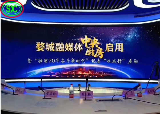 Pantalla LED para interiores P4 Nova Star Durable, Pantalla de video LED a color SMD para interiores, pantalla LED fija para exteriores