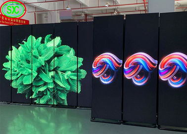 Display de espejo LED digital de interior inteligente HD Poster publicitario pantalla vertical P2.5