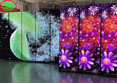 Display de espejo LED digital de interior inteligente HD Poster publicitario pantalla vertical P2.5