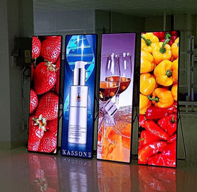 64X64 Modulo Resolución LED Poster Display SMD2121 Chips Fundido a presión El gabinete de aluminio