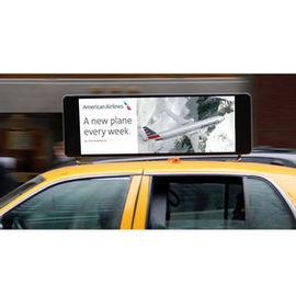 Display de señales LED para automóviles al aire libre con resolución de pantalla 192*64 puntos y configuraciones 1R1G1B
