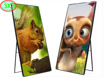 COB 1R1G1B Publicidad Pantalla LED a todo color P2.5 1/16 Cartel de pared de escaneo de un solo y doble color