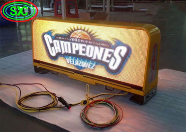 Display LED de automóvil de alta luminosidad P3 IP65 a prueba de agua Ahorro de energía