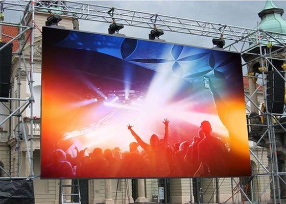 Buen precio Alta tasa de actualización P3.91 500*1000mm Impermeabilizada para exteriores con pantallas LED Video Pared para eventos en línea