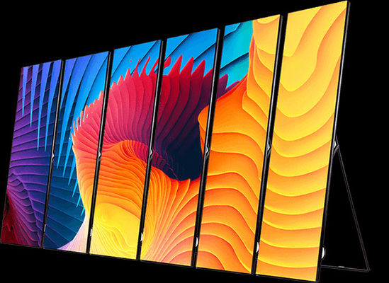 Buen precio Exhibición de aluminio ultra fina del cartel de los liendres LED del marco 900 en línea