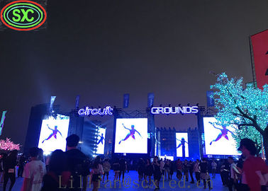 Aluminio fundido a presión impermeable HD 6mm Pixel Pitch Stage pantalla LED Concierto Eventos