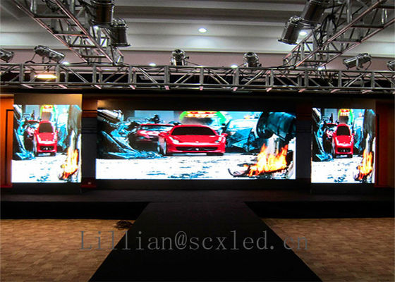 Buen precio Pantalla de alquiler Ultra HD Modo de escaneo personalizable 1/4 P8 IP65 Pantalla LED de fondo en línea