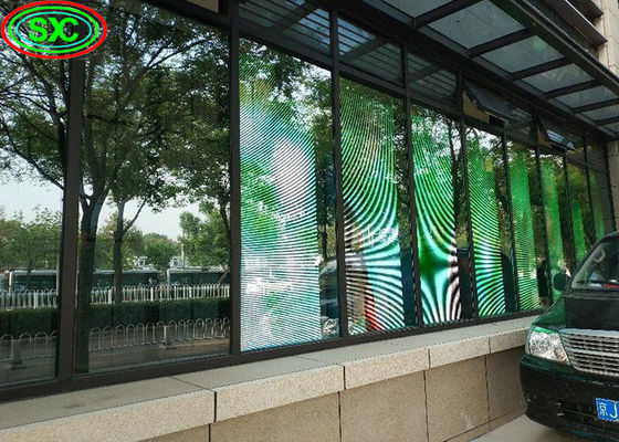 2500 Nits Pantalla LED transparente