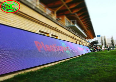Encuadernación de aluminio fundido alquiler de pantalla suave módulo RGB panel P8 IP65 LED estadio vallas publicitarias