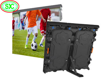 Encuadernación de aluminio fundido alquiler de pantalla suave módulo RGB panel P8 IP65 LED estadio vallas publicitarias
