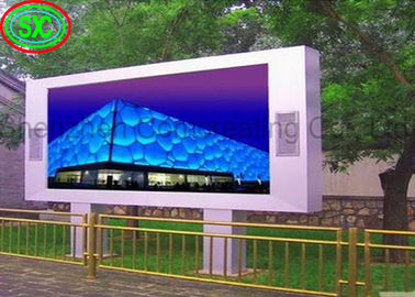 Pantalla de pantalla LED exterior de color completo P10 SMD del perímetro del estadio de fútbol