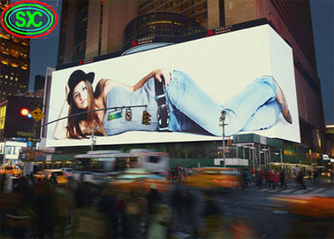 LED SMD 3 en 1 pantalla de pared de publicidad, P4.81 Commercial Clear Resolución de color completo 52 * 52 HD Chip 1/13 Escaneo