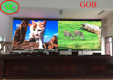 Display LED fijo de pared de video LED GOB tecnología COB con certificados CE ROHS FCC CB