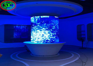 LED P3 exterior 64x64 píxeles de color completo impermeable de alto brillo LED panel de pantalla de matriz