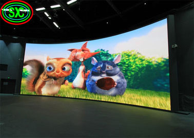 Super Hot Selling HD GOB Impermeable Pequeños píxeles Curva de la pantalla de publicidad