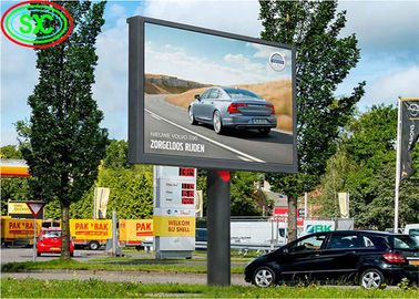 Pantalla de alquiler al aire libre impermeable HD de baja energía IP65 fija P10 pantalla LED cartelera