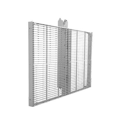 P3.91-7.82 Pantalla de vidrio LED transparente 5000 cd/m2 Ángulo de visión de 160°