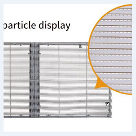 HD Indoor Outdoor p3.91-7.82 Color completo impermeable de alta luminosidad malla transparente pantallas LED
